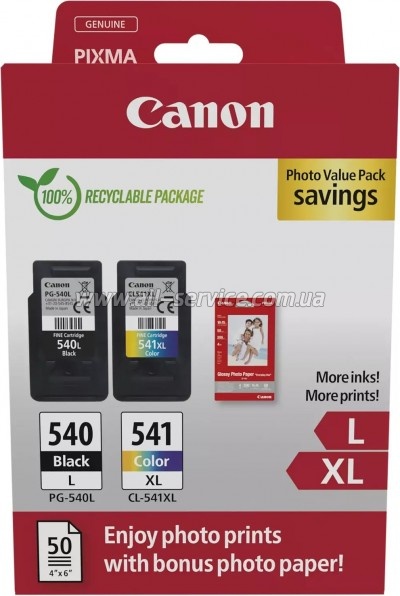   Canon PG-540L/ CL-541XL Black, Color +  (5224B012)
