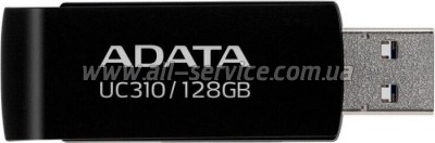  ADATA 128GB UC310 USB 3.2 Black (UC310-128G-RBK)