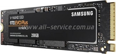 SSD  Samsung 970 EVO Plus 250GB PCIe 3.0x4 M.2 TLC (MZ-V7S250BW)