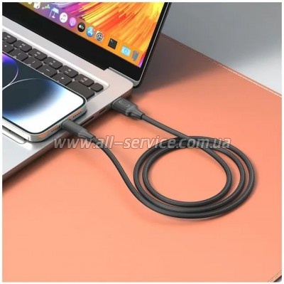 ���� ������ USB 2.0 AM to USB-C 1.0m black XO (NB265-AC.black)