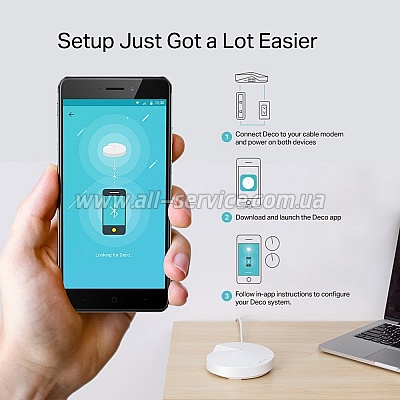 Wi-Fi Mesh  TP-Link Deco M9 Plus (Deco M9 Plus 1-Pack)