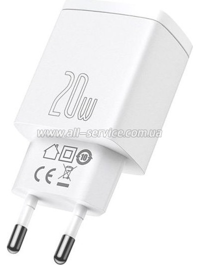 �������� ������� Baseus 20W EU White (CCXJ-B02)