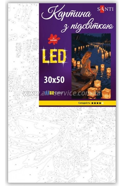 ������� �� ������� Santi ĳ����� � ����� ��� 30x50�� LED (956555)