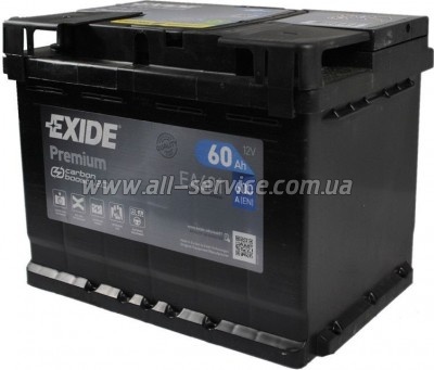   EXIDE PREMIUM 60A (EA601)