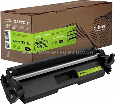 �������� Patron Green Label Canon 051H Canon LBP162/ MF267/ MF260 (PN-051HGL)