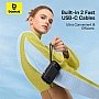   Baseus QPow2 20000mAh 30W, with 2*Type-C Cable, Black (P10055009113-00)