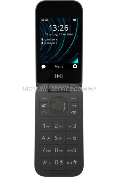 ��������� ������� HMD 2660 4G Flip DS Black