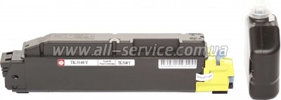 �����-�������� BASF Kyo�era Mita ECOSYS M6030cdn/ TK-5140 ������ 1T02NRANL0 Yellow (BASF-KT-TK5140Y)