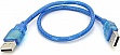 Дата кабель USB 2.0 AM/AM 0.3m blue Ritar (YT-AM/AM-0.3TBL) Дата кабель USB 2.0 AM/AM 0.3m blue Ritar (YT-AM/AM-0.3TBL)
