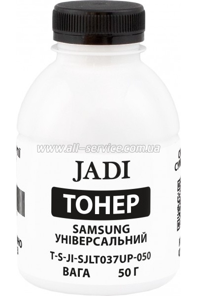 Тонер Jadi Samsung Universal Polyester бутль 50г Black (TSM-JLT-037UP-050) Тонер Jadi Samsung Universal Polyester бутль 50г Black (TSM-JLT-037UP-050)
