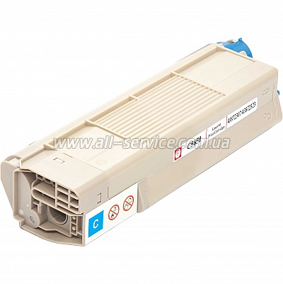  BASF OKI C5650/ C5750  43872307/ 43872323 Cyan (BASF-KT-C5650C)
