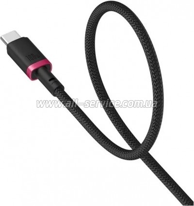 ���� ������ USB-C to USB-C 2.0m 100W Dura Series black red Baseus (P10377803U01-03)