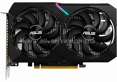  ASUS GeForce GTX1650 4096Mb DUAL OC D6 MINI (DUAL-GTX1650-O4GD6-MINI)