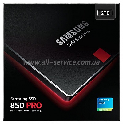 SSD  2,5" Samsung 850 PRO 2TB (MZ-7KE2T0BW)