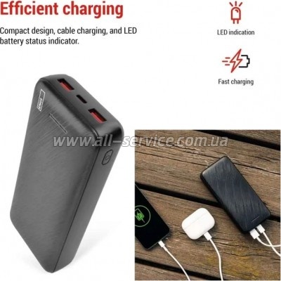 ������� ������������� EMOS 20000mAh Alpha Q3 PD 22.5W black (B0572B)