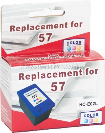 �������� MicroJet �57 HP DJ 5550/ PSC 2110/ 2210 ������ C6657AE Color (HC-E02L)