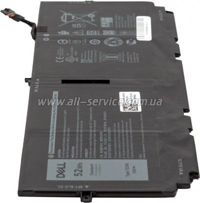 ����������� ��� �������� Dell XPS 13 9300 (722KK) 7.6V 6500mAh (NB441983)