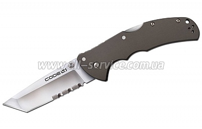 Нож Cold Steel Code-4 Tanto Point Half Serr (58TPTH) Нож Cold Steel Code-4 Tanto Point Half Serr (58TPTH)