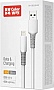 ���� ������ USB 2.0 AM to Lightning 1.0m 3A liquid silicone white ColorWay (CW-CBUL093-WT)