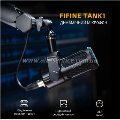  Fifine Tank1 XLR Black (Tank1)