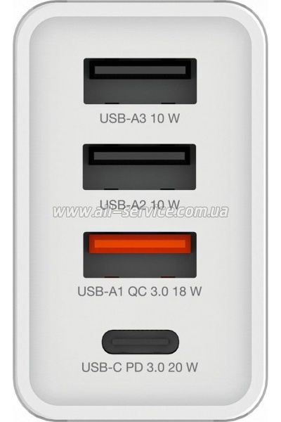 �������� ������� Verbatim USB 30W PD white (49701)