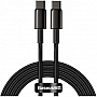���� ������ USB-C to USB-C 2.0m 100W black Baseus (CATWJ-A01)