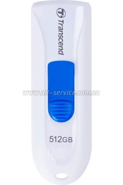  Transcend 512GB JetFlash 790 White USB 3.1 (TS512GJF790W)