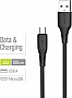 ���� ������ USB 2.0 AM to Micro 5P 1.0m 3A textured PVC black ColorWay (CW-CBUM094-BK)