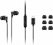  Lenovo USB-C Wired In-Ear Headphone Black (4XD1J77351)