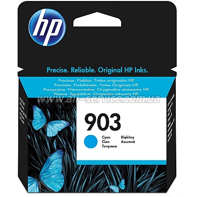  HP 903 OfficeJet Pro 6950 /6960 / 6970 Cyan (T6L87AE)