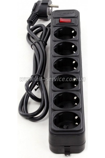 ������� ������ Gembird Power CUB Surgeprotector 5m 6 ������� (SPG6-B-15)