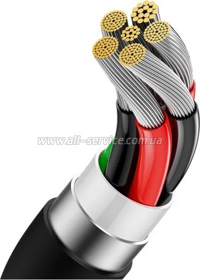 ���� ������ USB 2.0 AM to USB-C 2.0m Superior Fast Charging 100W cluster black Baseus (P10320102114-02)