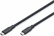 ���� ������ USB-C to USB-C 1.0m USB4 2.0 80G 240W 16K silicone black Digitus (AK-300350-010-S)