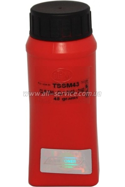 Тонер IPM Samsung CLP-300/ CLX-2160/ 3160 бутль 48г Magenta (TSSM43) Тонер IPM Samsung CLP-300/ CLX-2160/ 3160 бутль 48г Magenta (TSSM43)