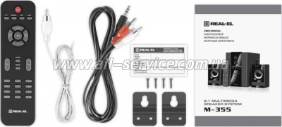   REAL-EL M-355 Black (EL121300015)