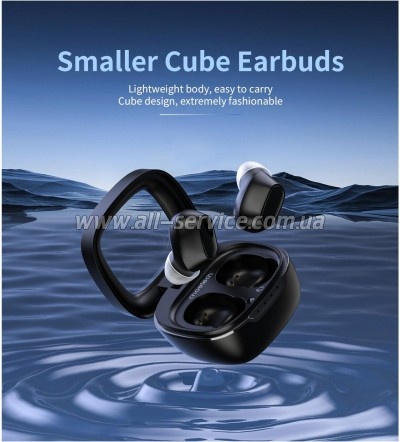 �������� Choetech TWS Small Cube Black (BH-T23-BK)