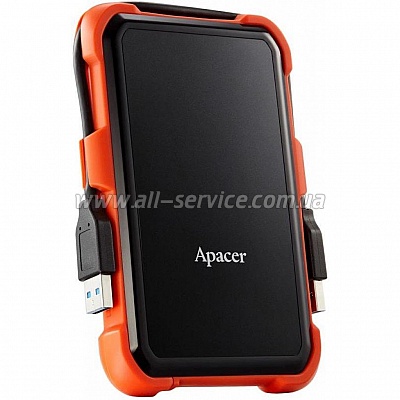  2TB APACER AC630 USB 3.1 Black/Orange (AP2TBAC630T-1)