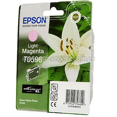 Картридж Epson StPhoto R2400 light magenta C13T05964010 Картридж Epson StPhoto R2400 light magenta C13T05964010