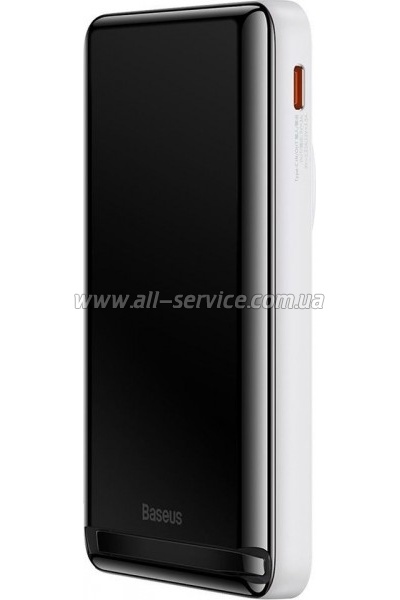   Baseus Magnetic Bracket 10000mAh 20W, White (PPCXZ10) (PPCX000002)