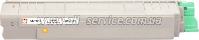 �������� BASF OKI MC851/ MC861 ������ 44059169 Yellow (BASF-KT-MC851Y)
