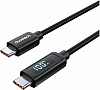 ���� ������ USB-C to USB-C 1.2m PD100W digital display silicone Choetech (XCC-1064)