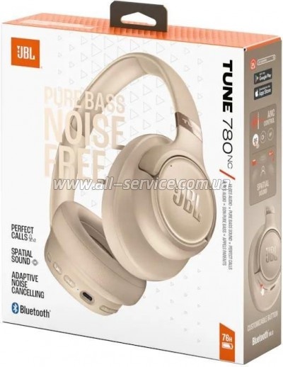 �������� JBL Tune 780 NC Beige (JBLT780NCBEG)