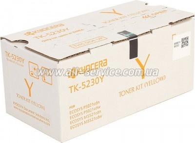 �����-�������� Kyocera TK-5230Y Kyocera M5521/ P5021 Yellow (1T02R9ANL0)