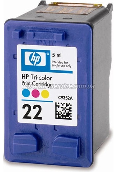  HP 22 DJ3920/ 3940/ PSC1410 color (C9352AE)