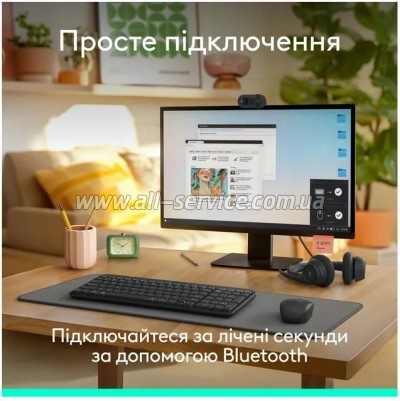  Logitech K250 Bluetooth/Wireless UA Graphite (920-013822)