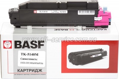�����-�������� BASF Kyo�era Mita ECOSYS M6030cdn/ TK-5140 ������ 1T02NRBNL0 Magenta (BASF-KT-TK5140M)