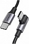 ���� ������ USB-C 2.0 to USB-C 3.0m 90� corner US334 black Ugreen (20583)
