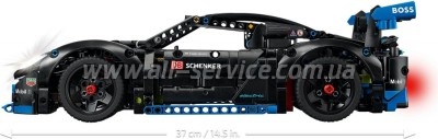 ����������� LEGO Technic ���������� ��� ����� Porsche GT4 e-Performance (42176)