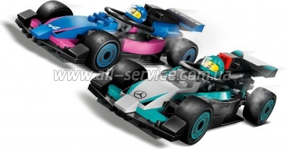 ����������� LEGO City ����� F1 � ���������� Mercedes-AMG � Alpine (60444)