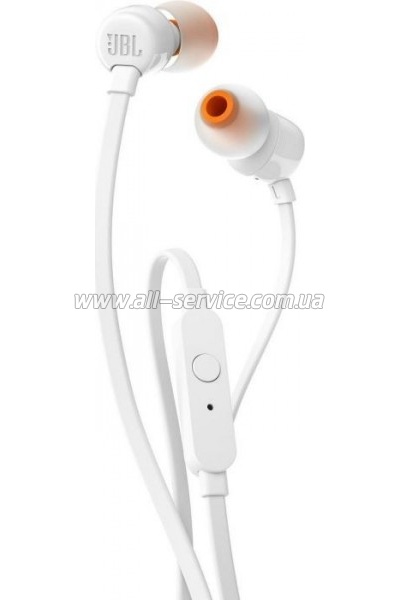  JBL T110 White (T110WHT)